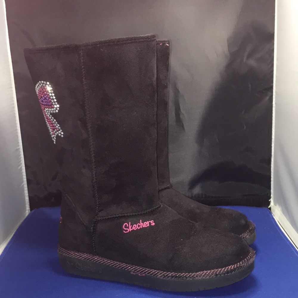 SKECHERS GIRLS
Girl's Skechers, Glamslam Bow Dazzle Boots so 2